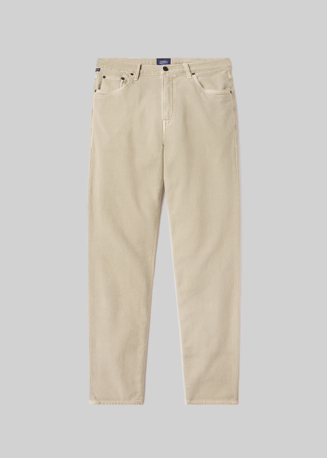 Adler Slim Perform Twill in Pelican - Image 2