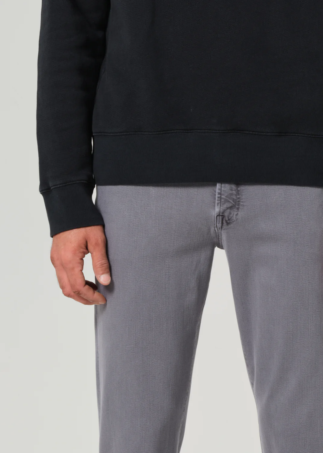 Adler Slim Soft Weft in Heron Grey - Image 6