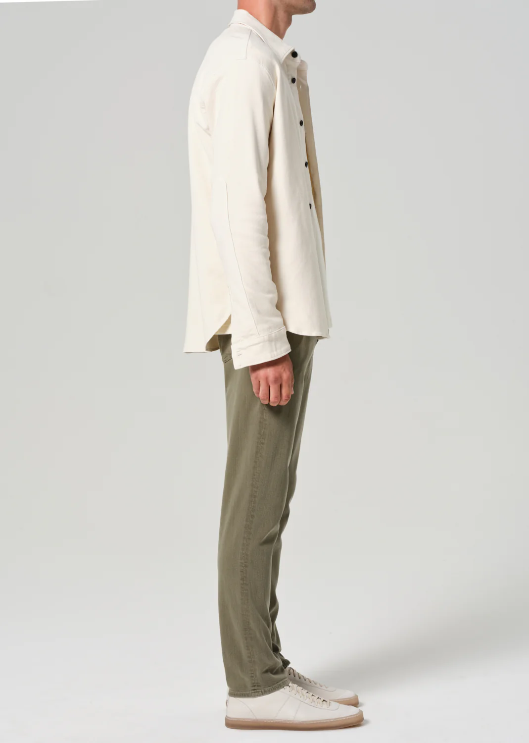 Adler Slim Soft Weft in Hiro Green - Image 4