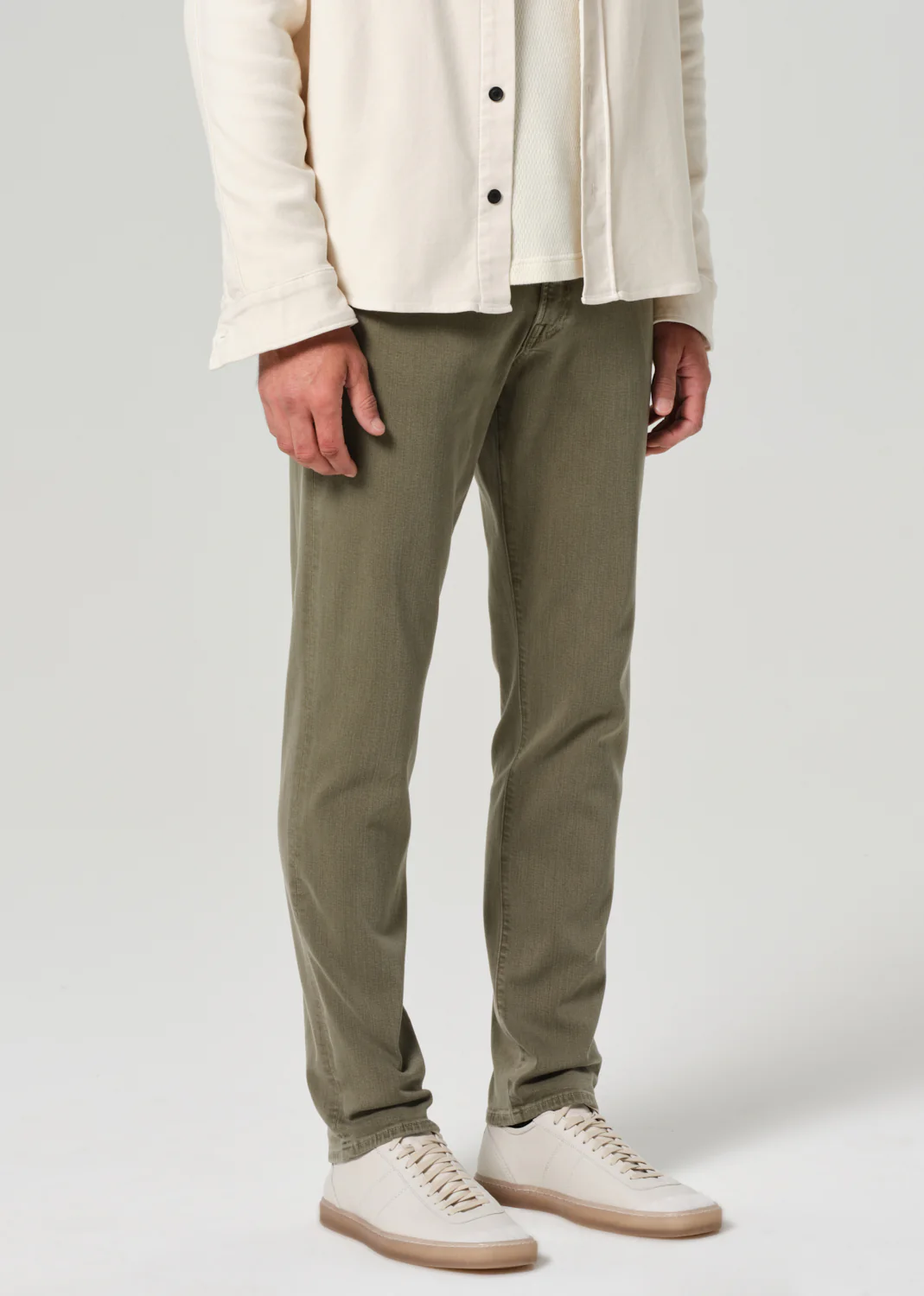 Adler Slim Soft Weft in Hiro Green - Image 5