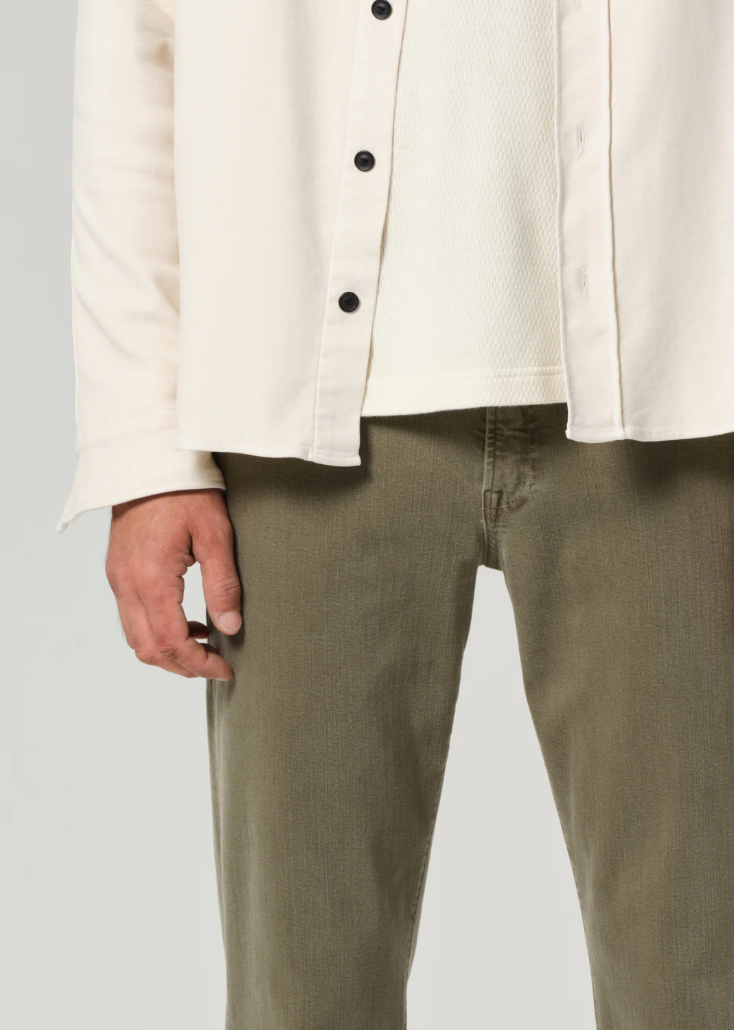 Adler Slim Soft Weft in Hiro Green - Image 6