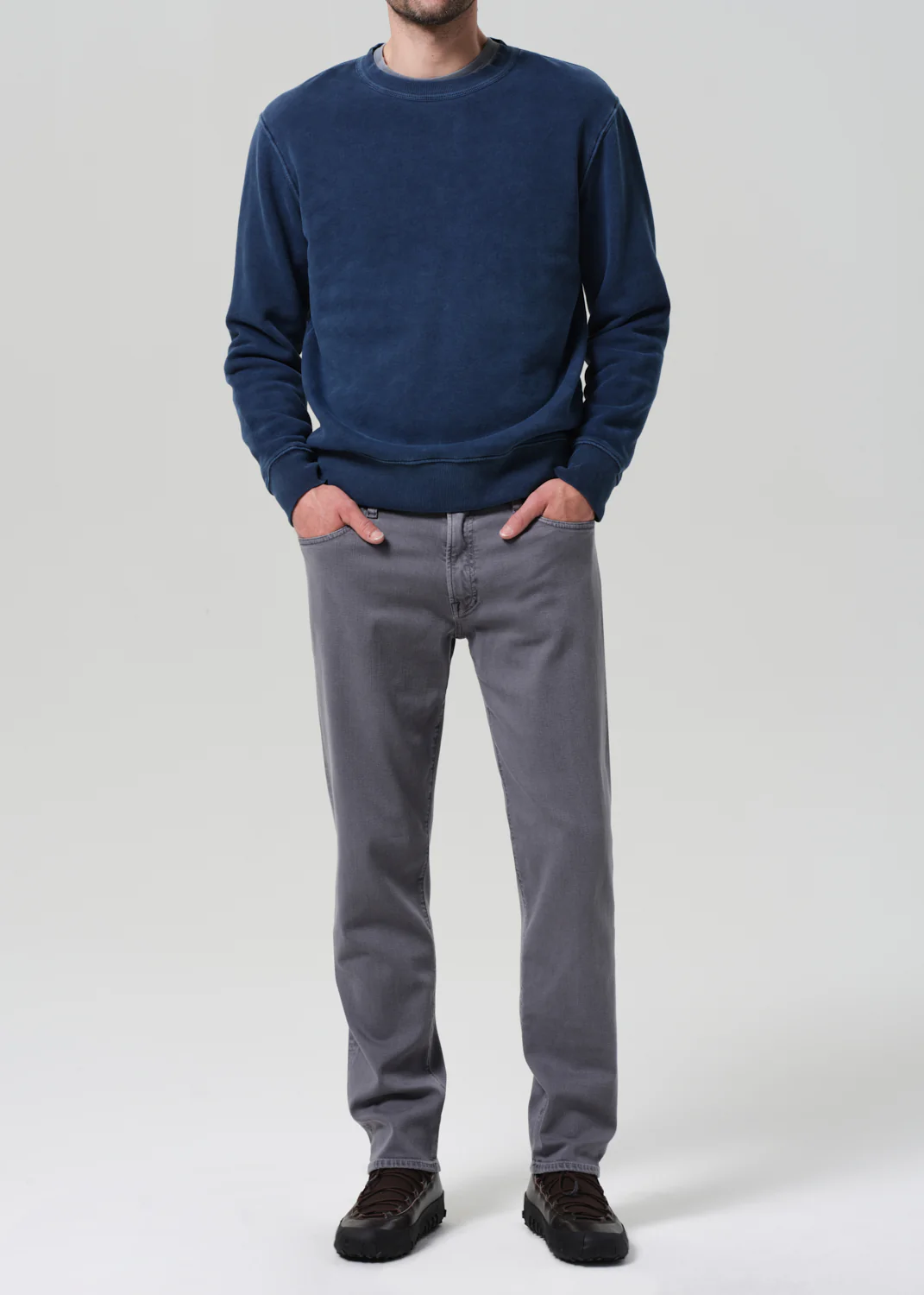 Adler Slim Soft Weft in Steel Grey - Image 2