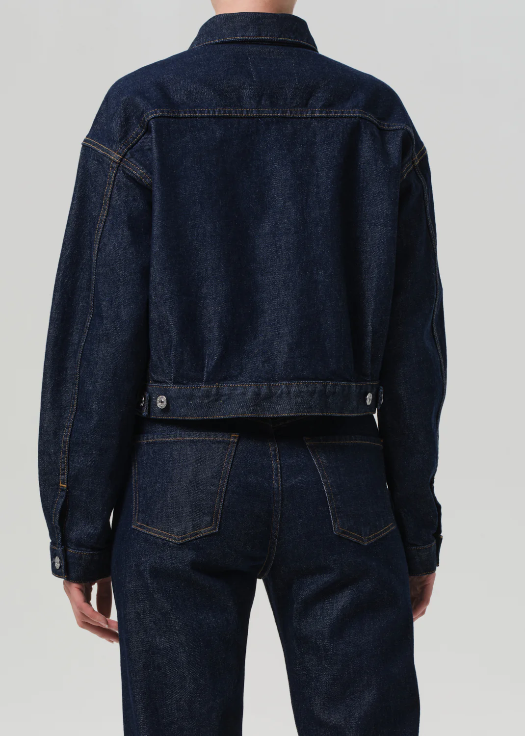 Alma Jacket With Horsebit in Helia - Image 2