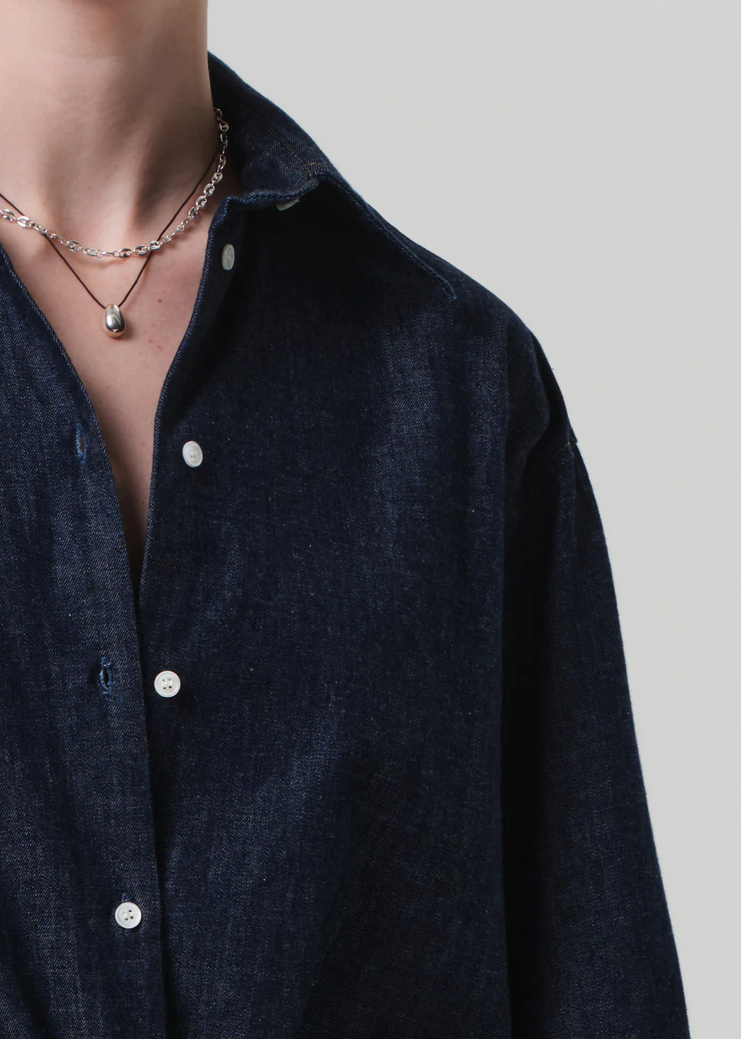 Ana Cropped Shirt in Piave - Image 4