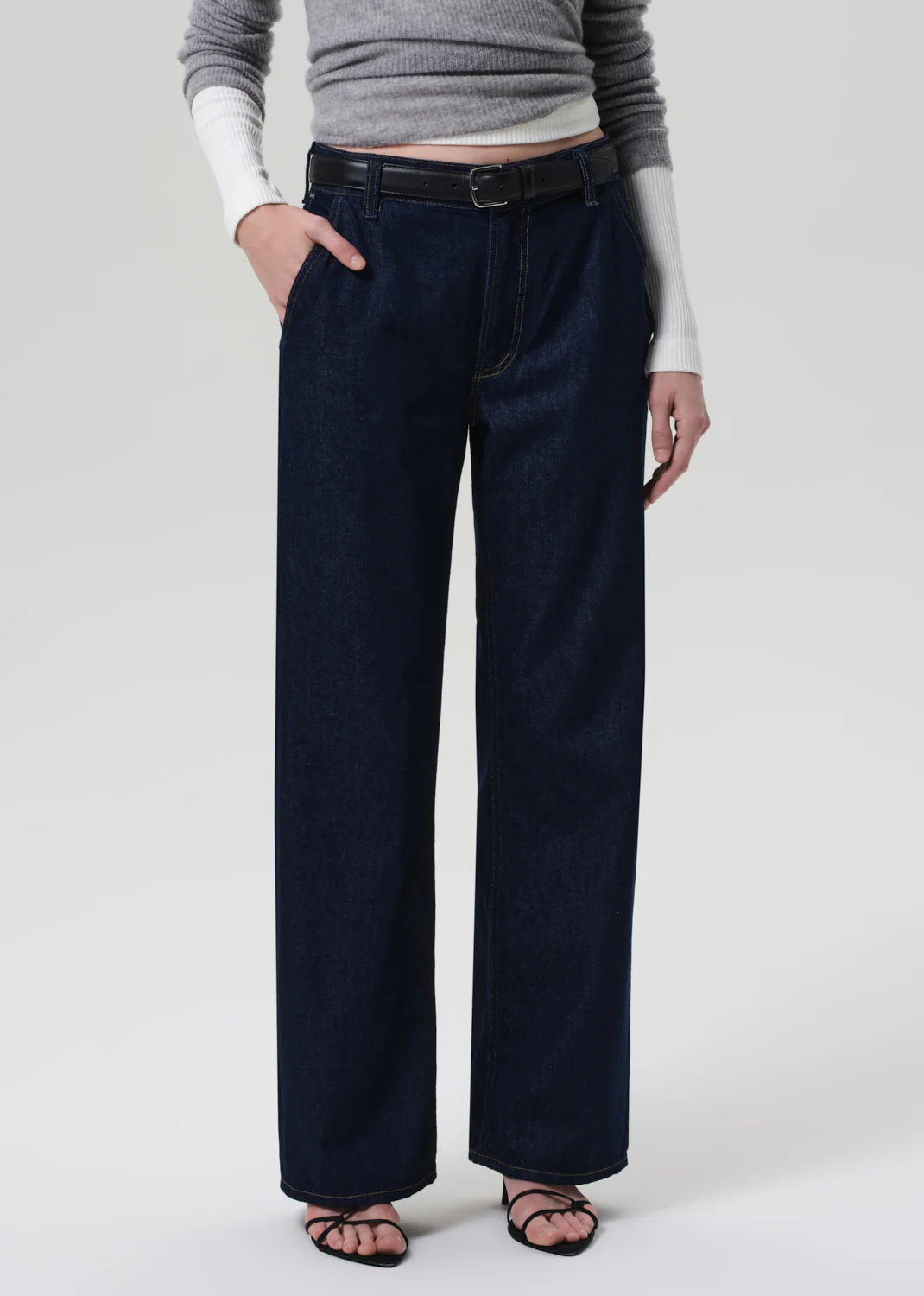 Annina Pocket Trouser 30" in Jones - Image 4