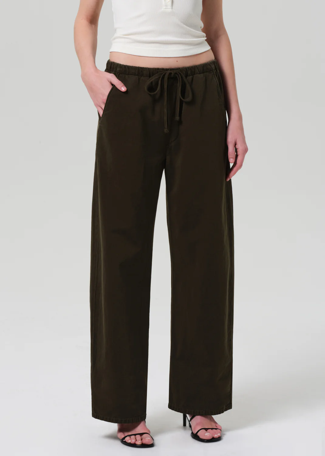 Aurora Pull On in Dark Olive - Image 4