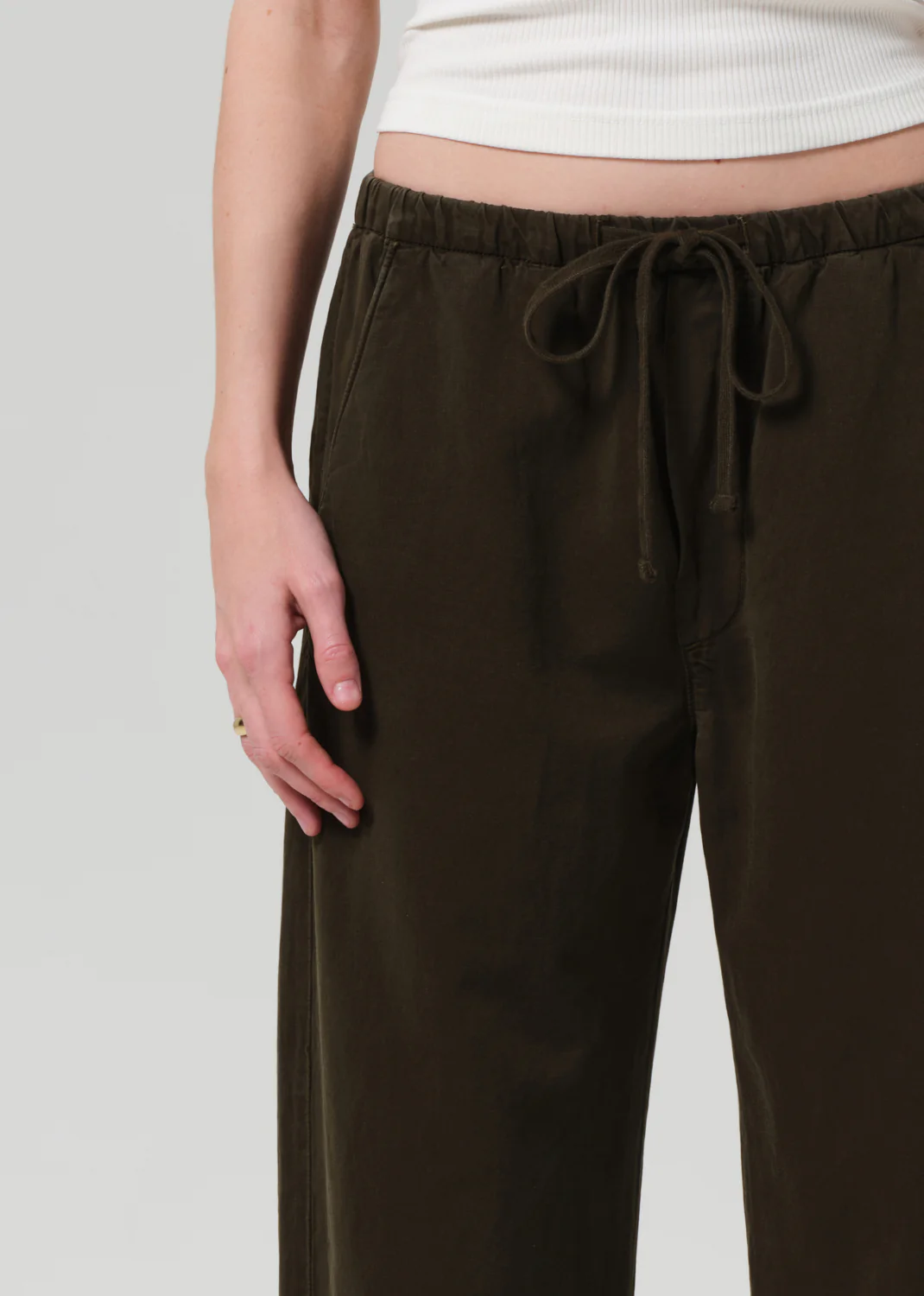 Aurora Pull On in Dark Olive - Image 5