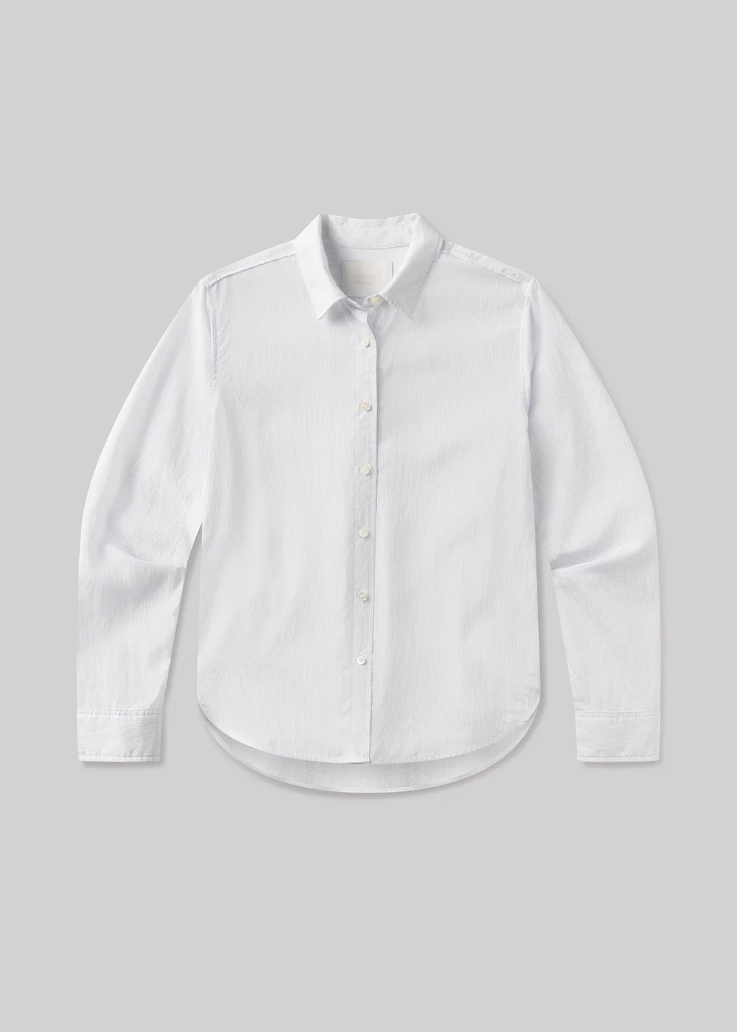 Avni Slim Shirt in Blue Micro Stripe - Image 6