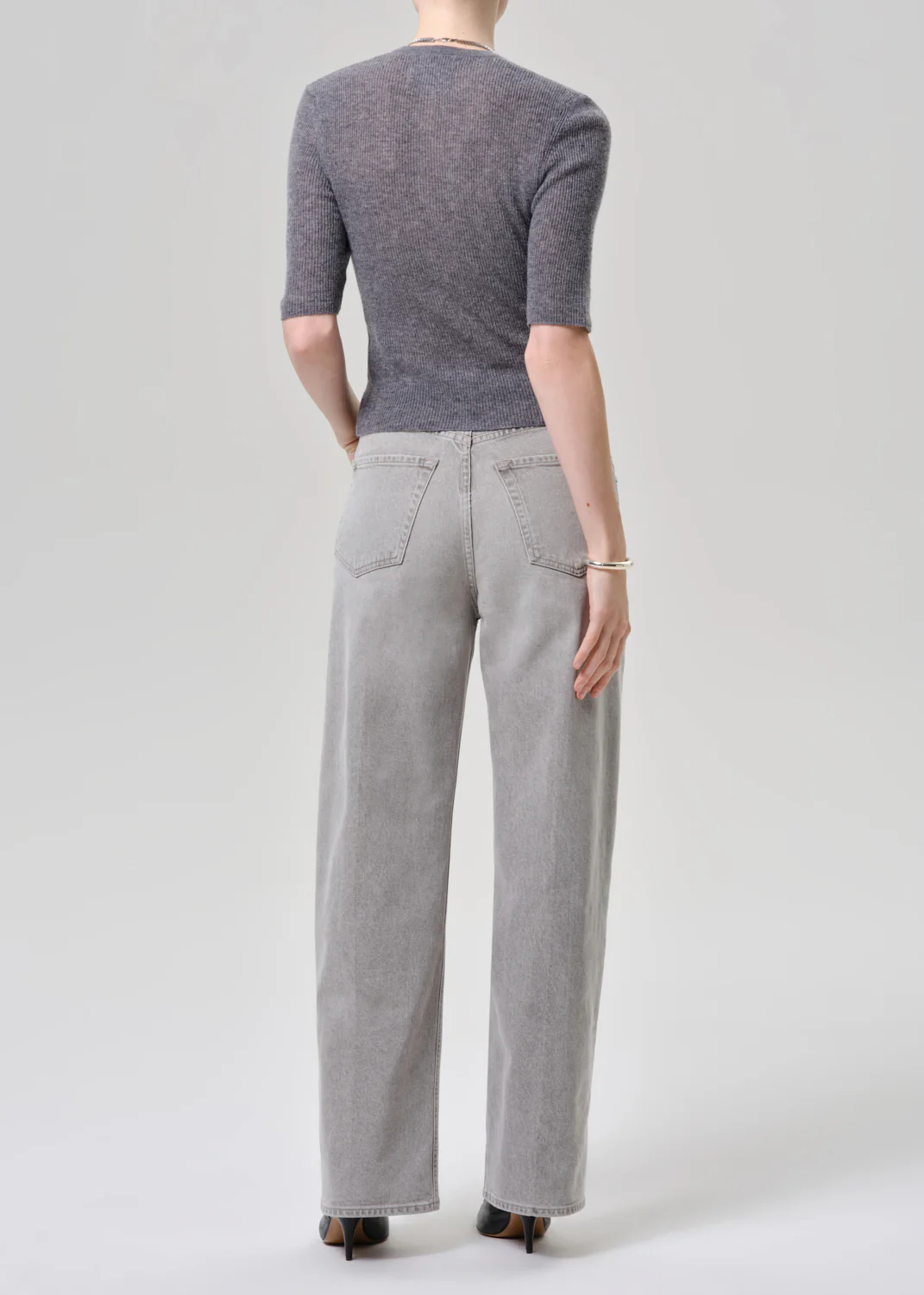 Ayla Baggy in Quartz Grey - Image 7