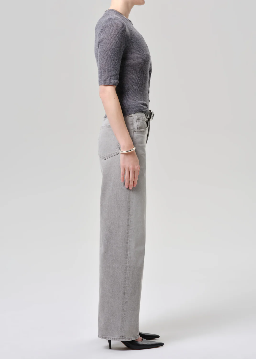 Ayla Baggy in Quartz Grey - Image 8