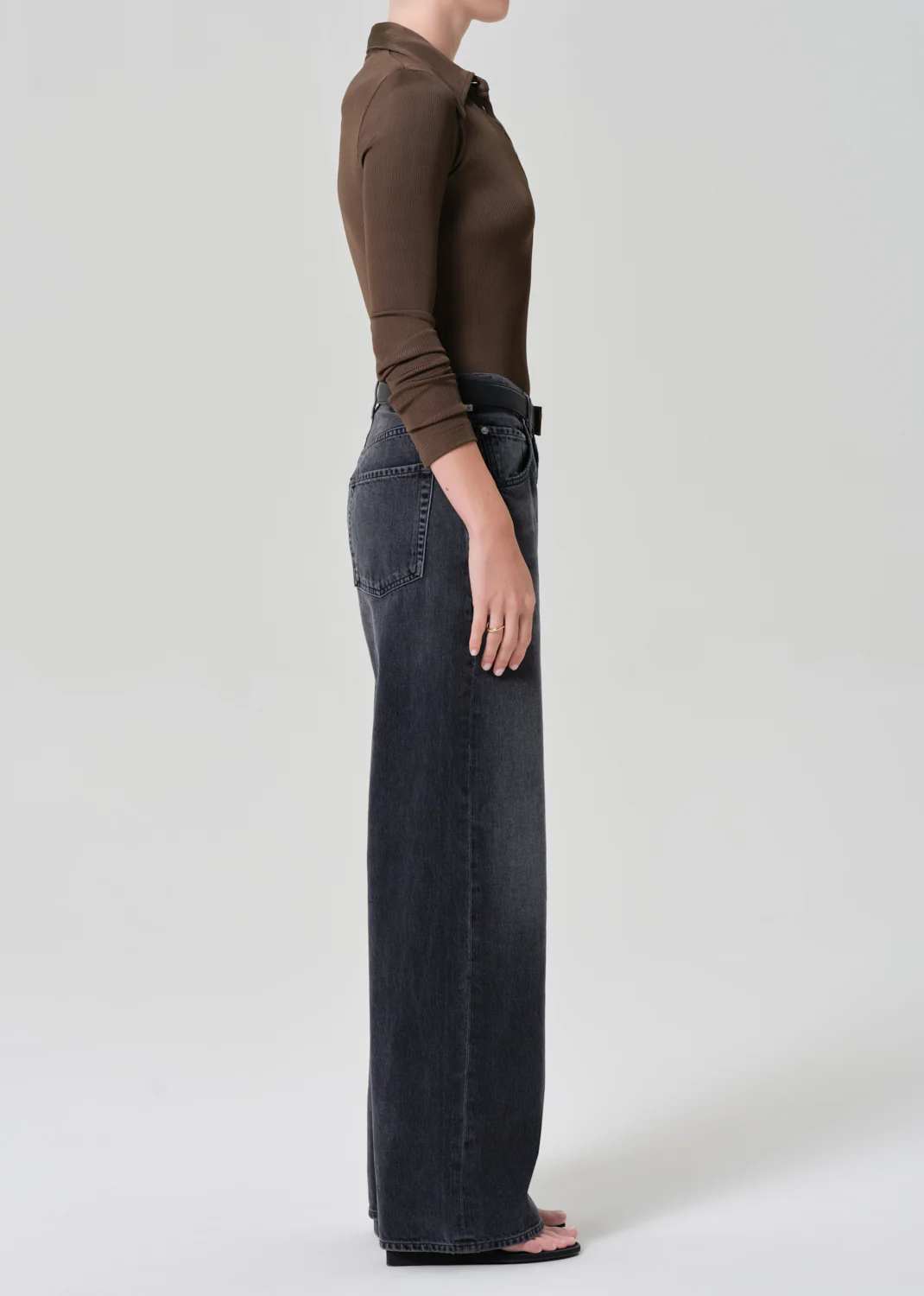 Ayla Baggy in Vintage Black - Image 3