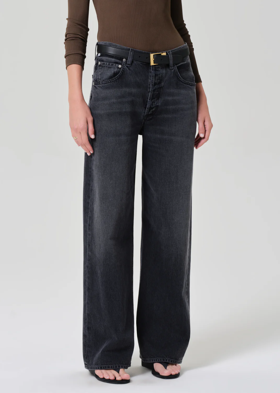 Ayla Baggy in Vintage Black - Image 4