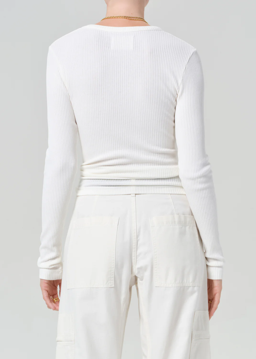 Bina Crewneck in Pashmina - Image 3