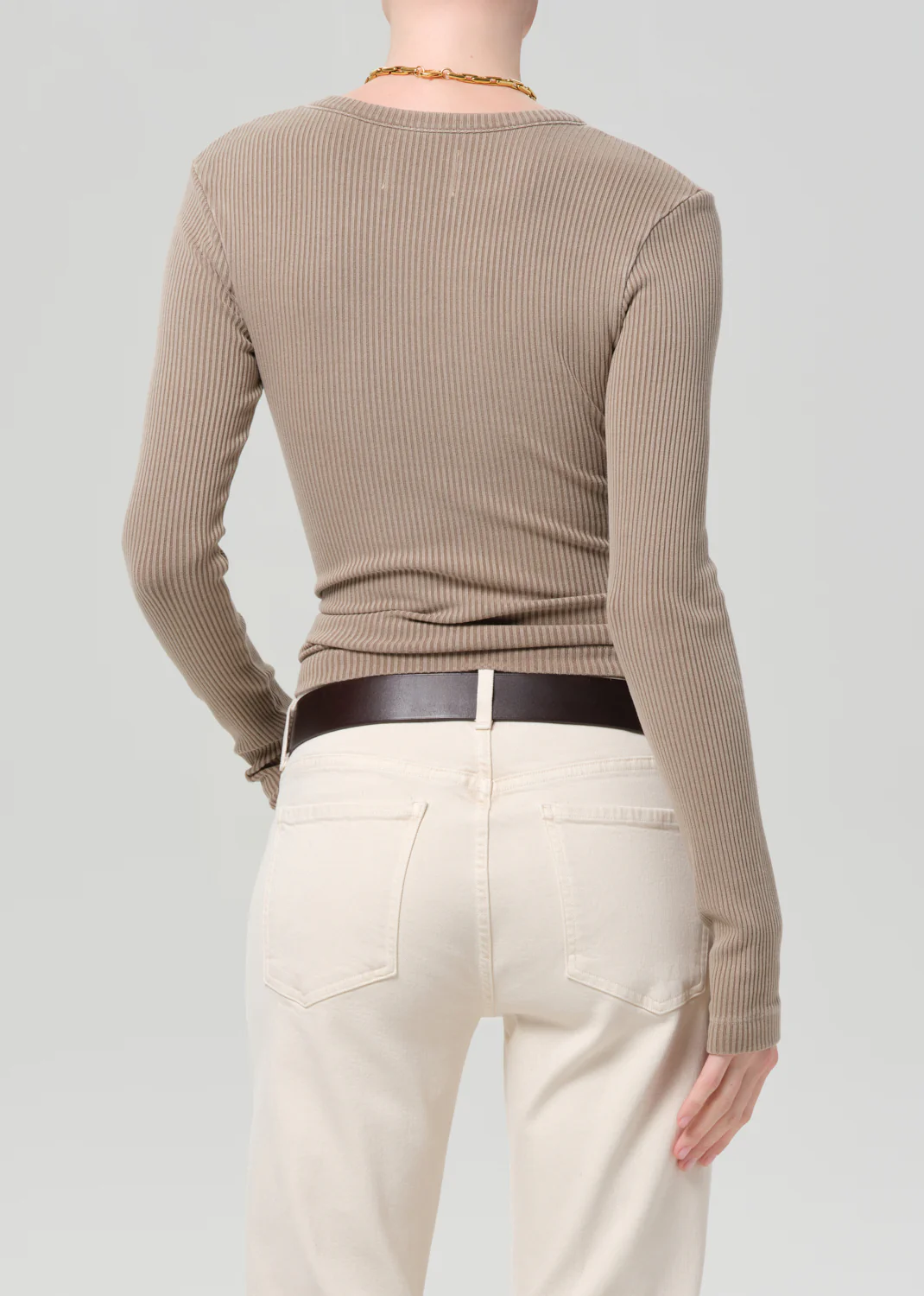 Bina Crewneck in Sandatlas - Image 2