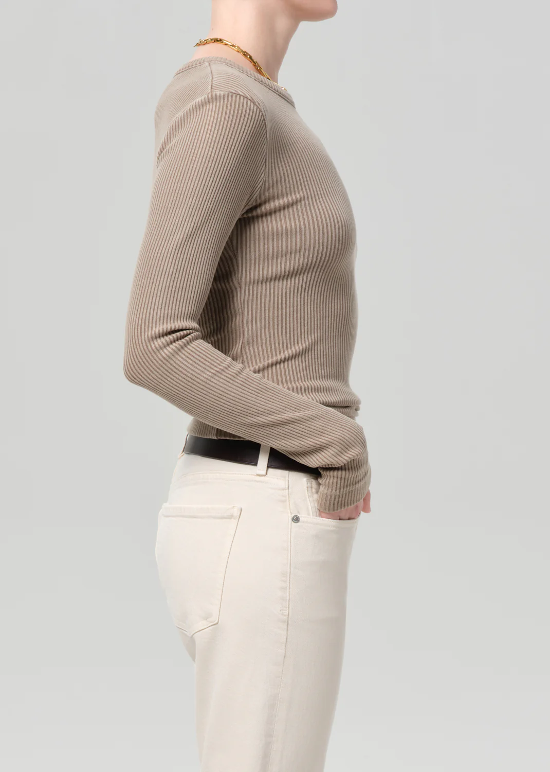 Bina Crewneck in Sandatlas - Image 3