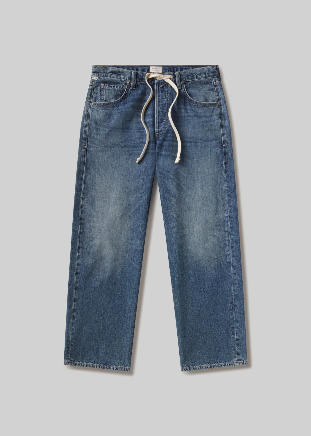 Brynn Drawstring Trouser in Atlantis - Image 6