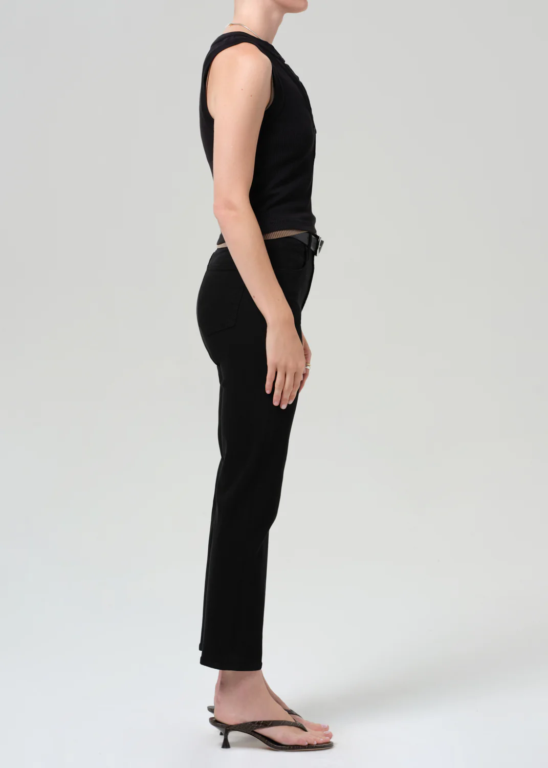 Caia Straight in Plush Black - Image 3