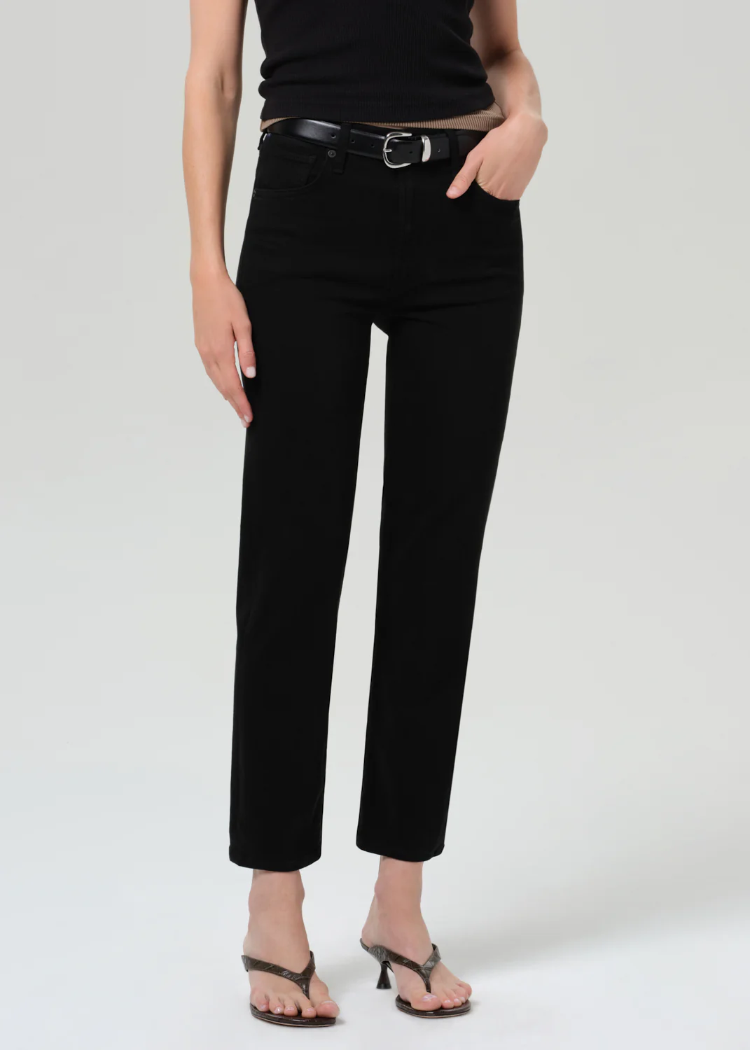 Caia Straight in Plush Black - Image 4