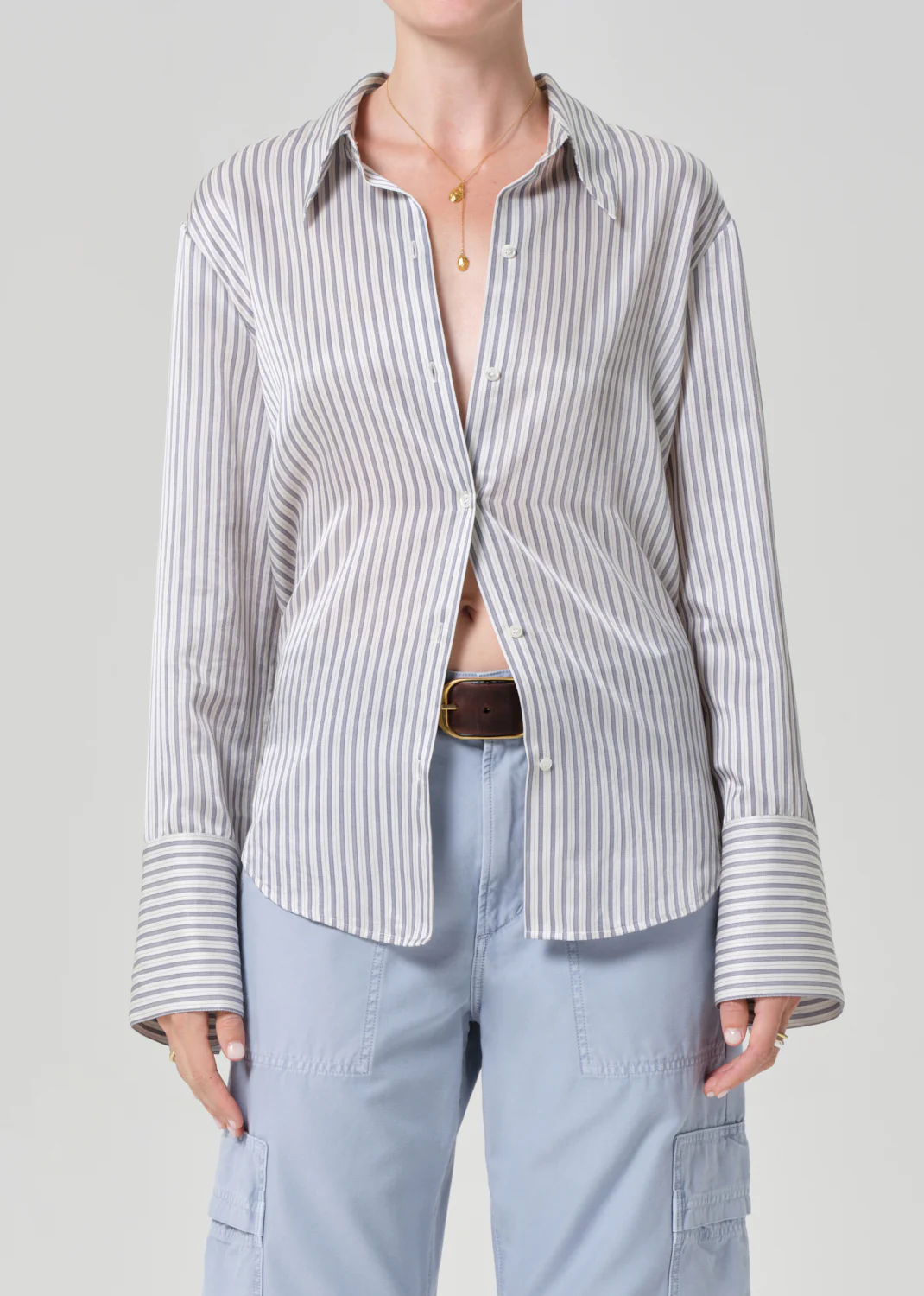 Camilia Shirt in Miranda Stripe
