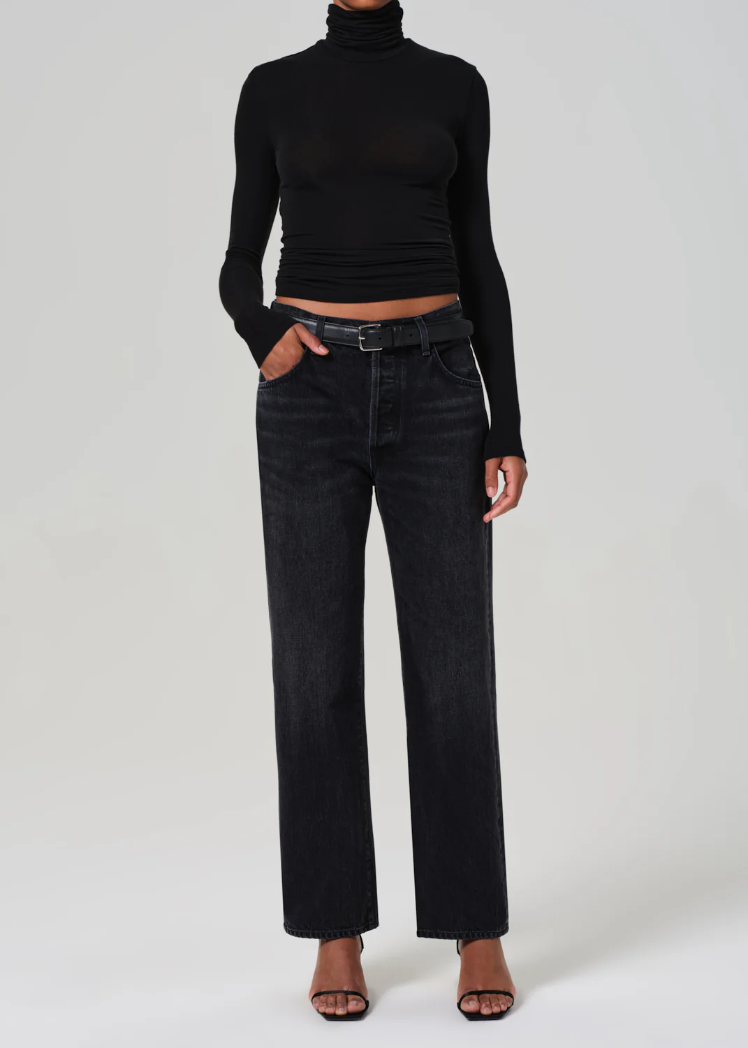 Caradene Turtleneck in Black - Image 5