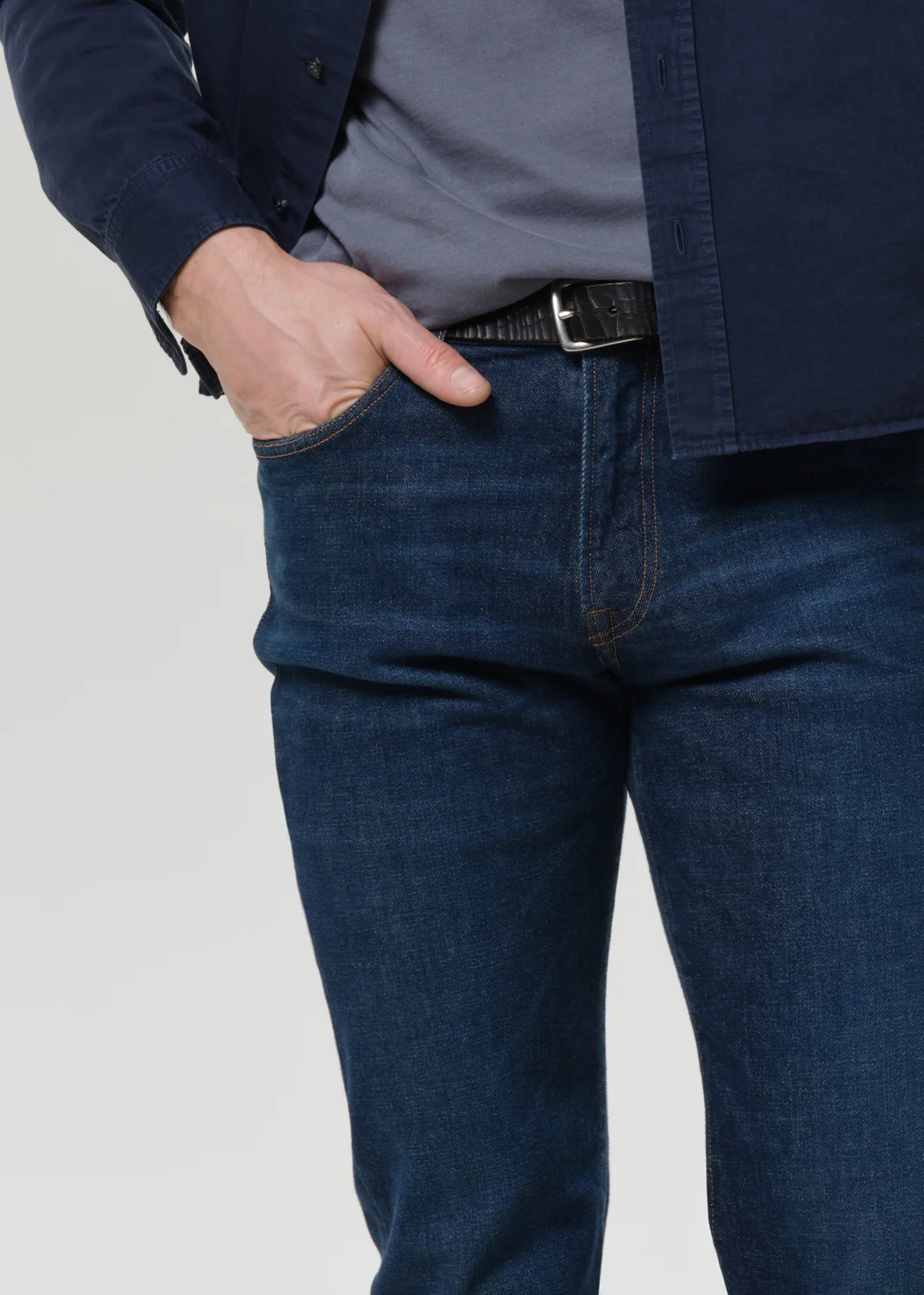 Elijah Straight Premium Vintage in Dark Indigo - Image 7