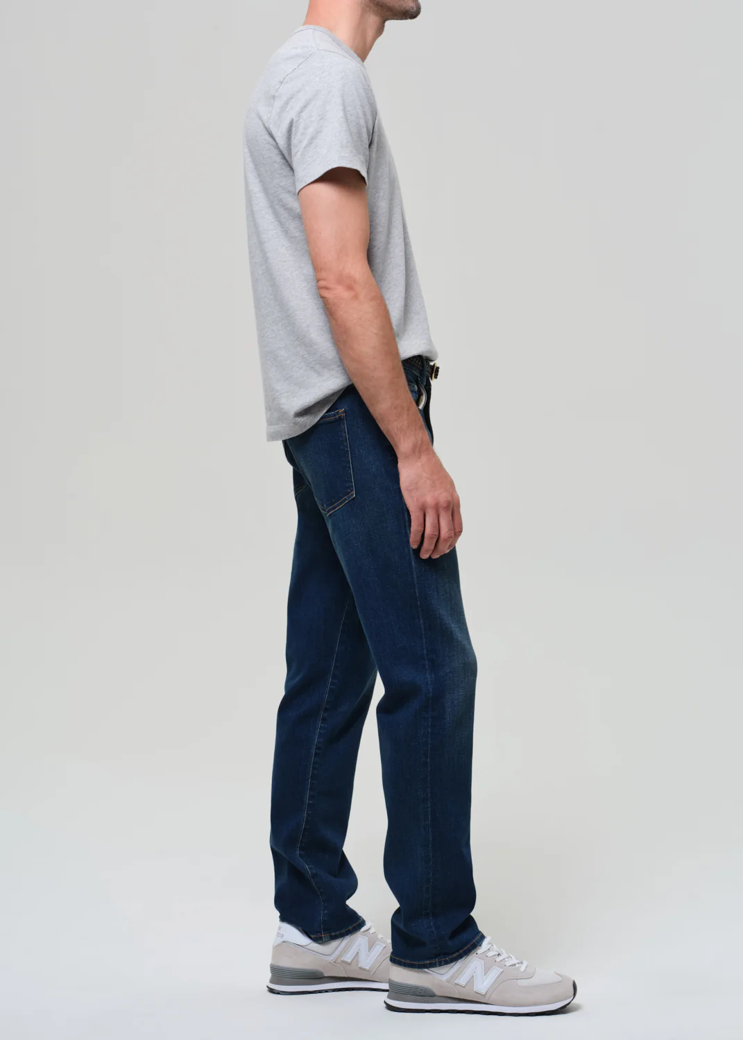 Elijah Straight Cashmere Denim in Condor - Image 4