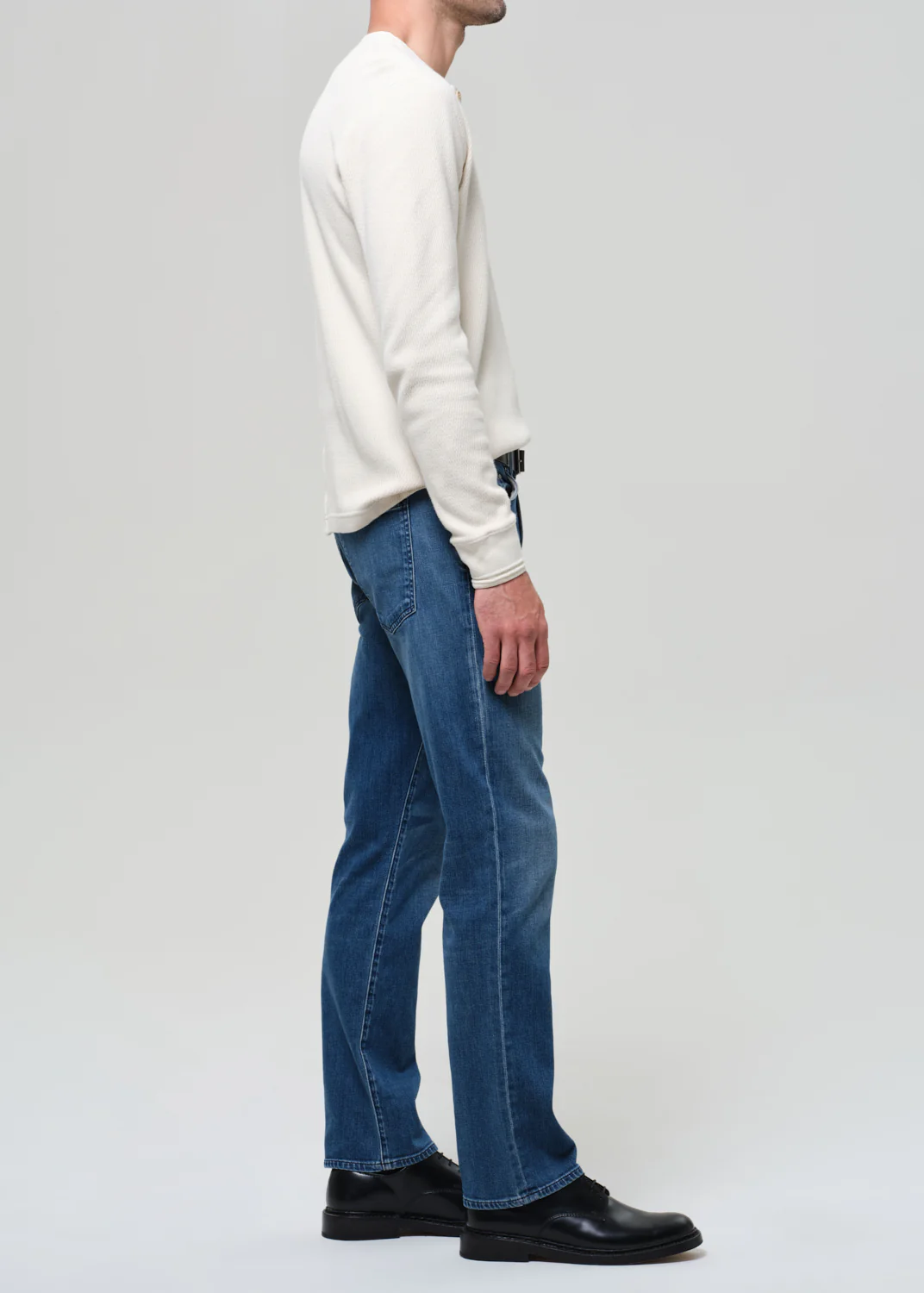Elijah Straight Tropical Denim in Milestone - Image 5