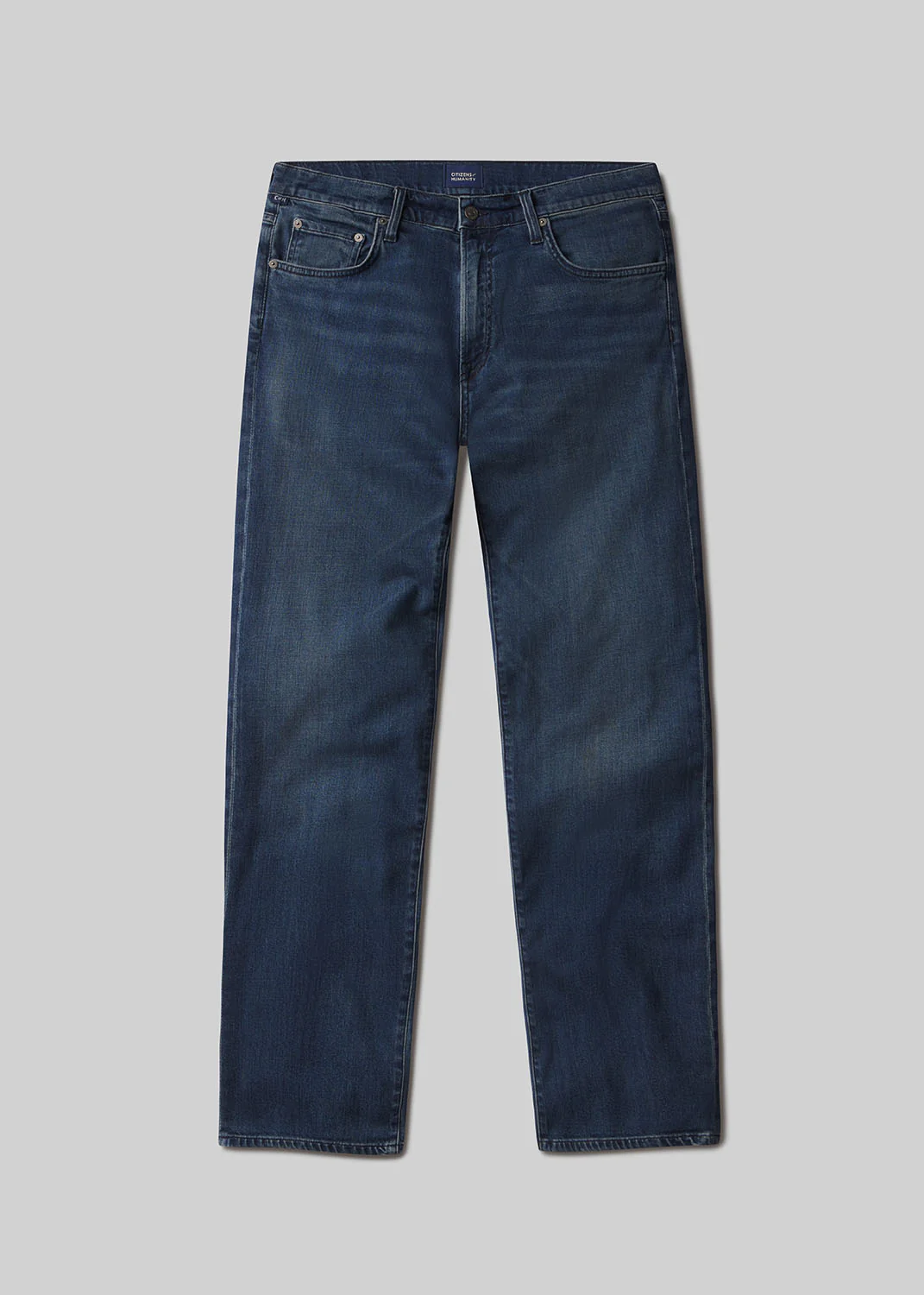 Elijah Straight Tropical Denim in Tinted Dark