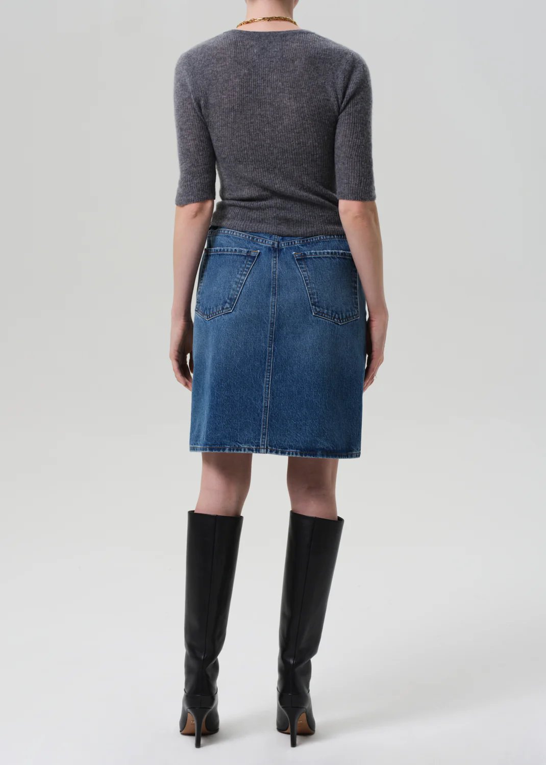 Etta Pencil Skirt in Tirol - Image 2