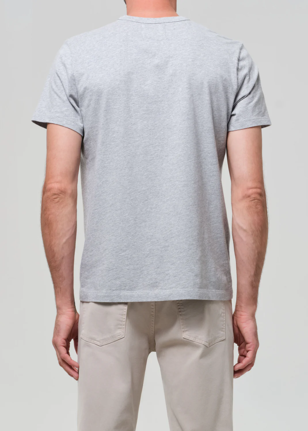 Everyday Short Sleeve Tee in Heather Grey - Image 4