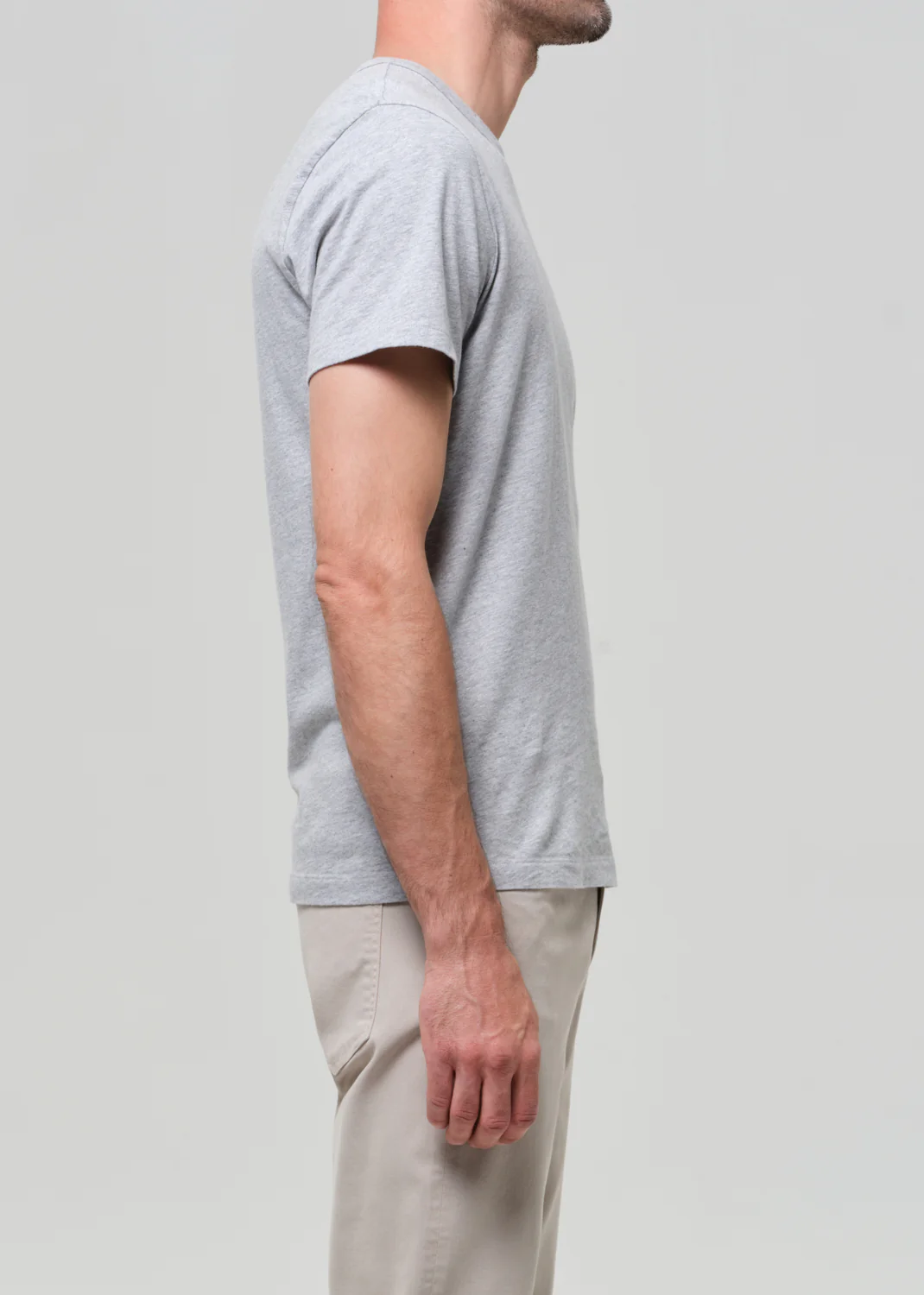 Everyday Short Sleeve Tee in Heather Grey - Image 5