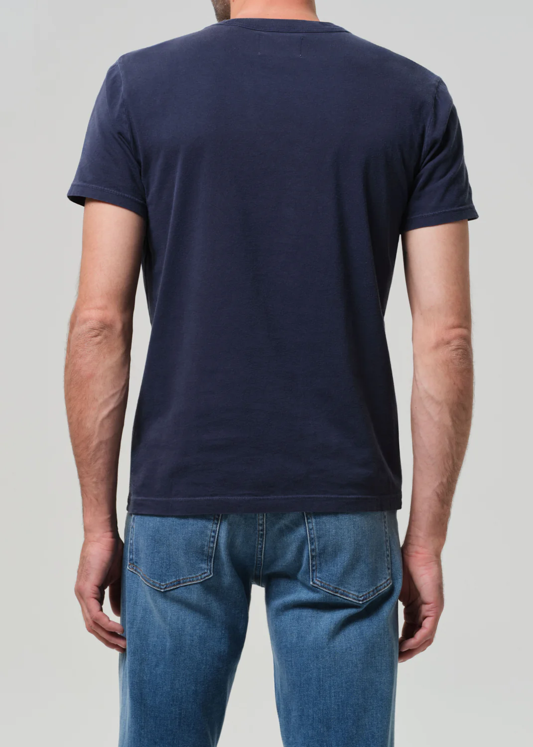 Everyday Short Sleeve Tee in Washed Marine - Image 3