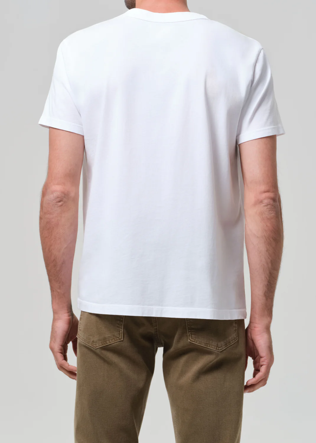 Everyday Short Sleeve Tee in White - Image 3