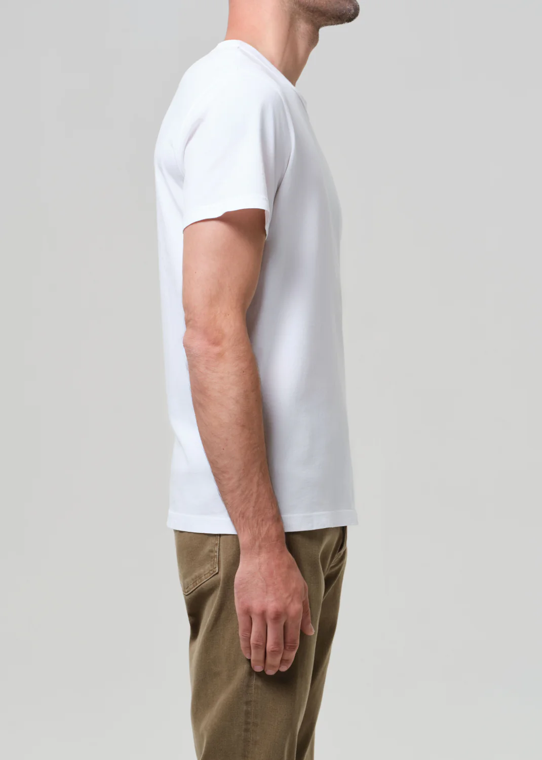 Everyday Short Sleeve Tee in White - Image 4