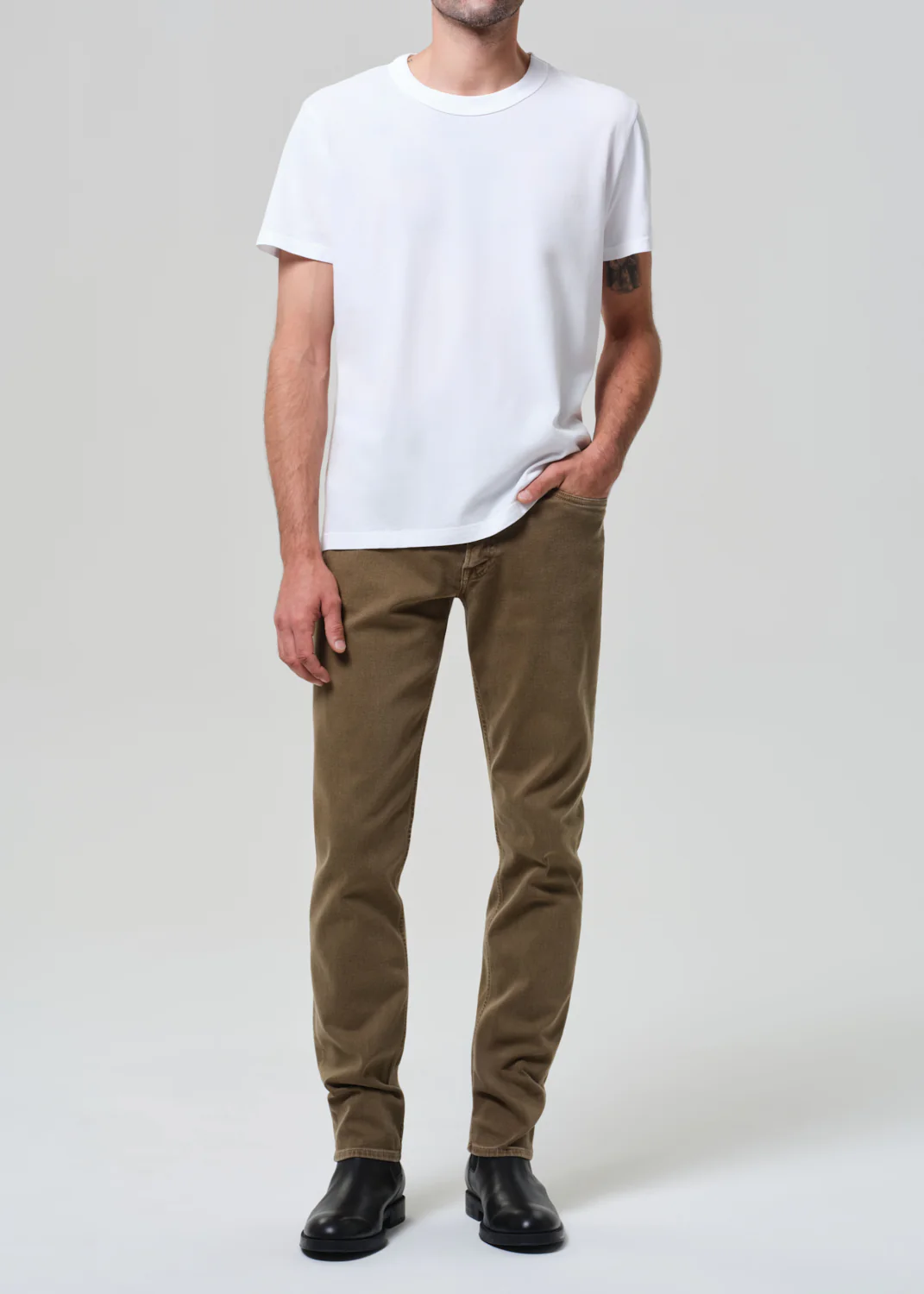 Everyday Short Sleeve Tee in White - Image 6