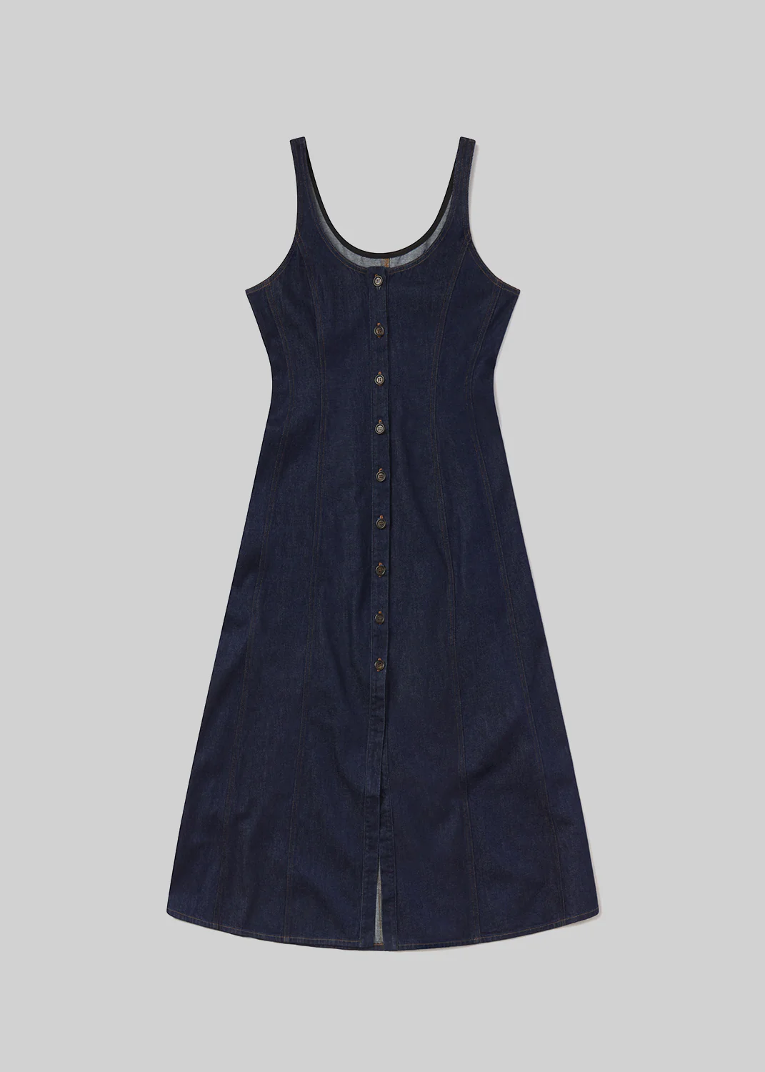 Farrow Denim Dress in Omni - Image 6