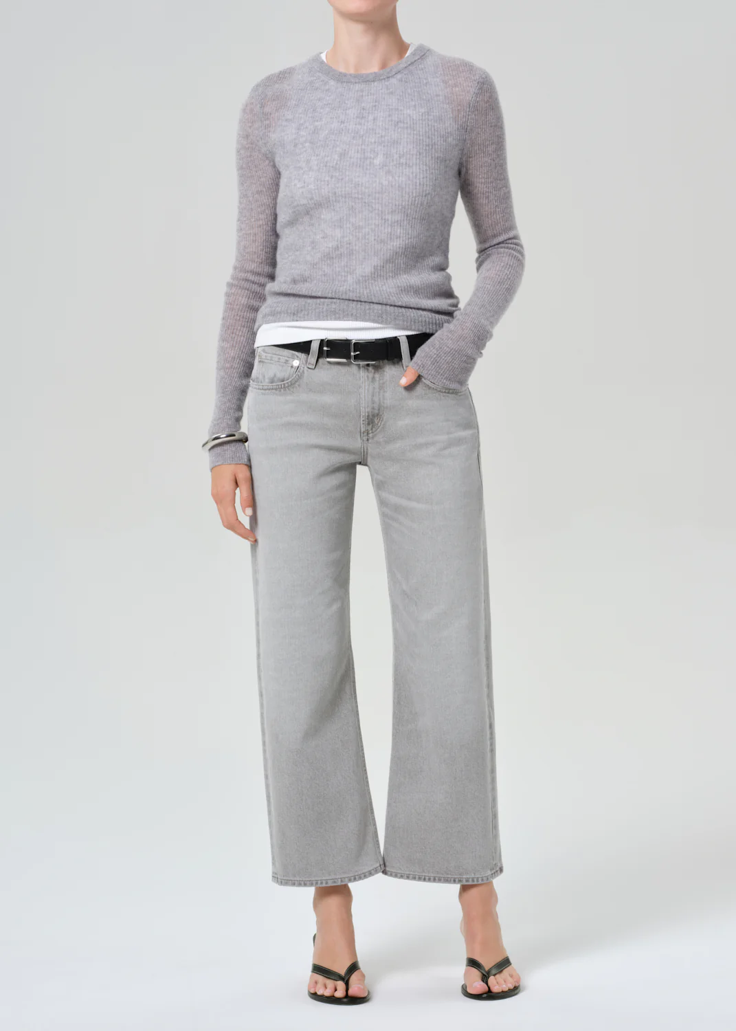 Faye Vintage Straight in Quartz Grey