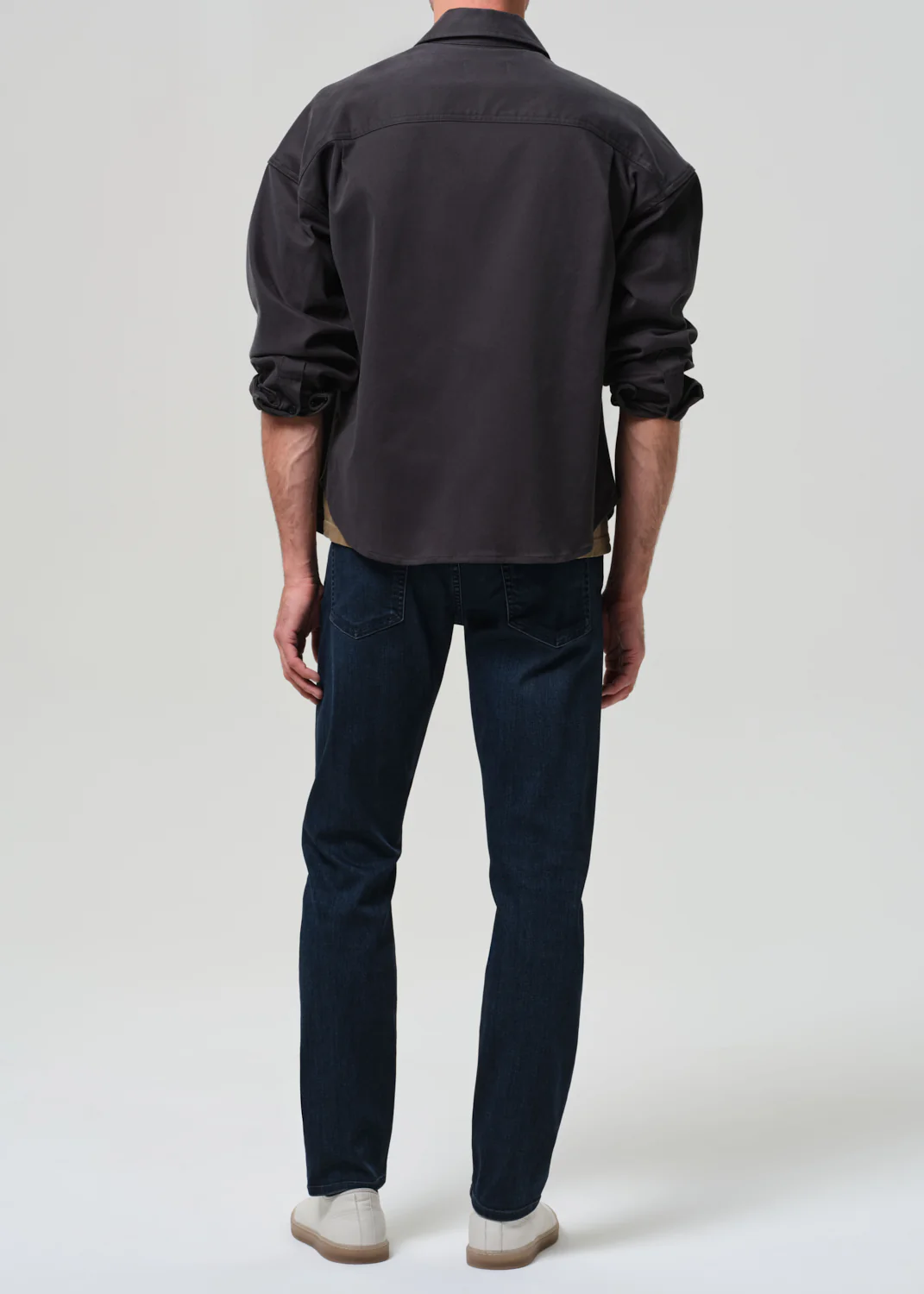 Gage Slim Straight Cashmere Denim in Condor - Image 3