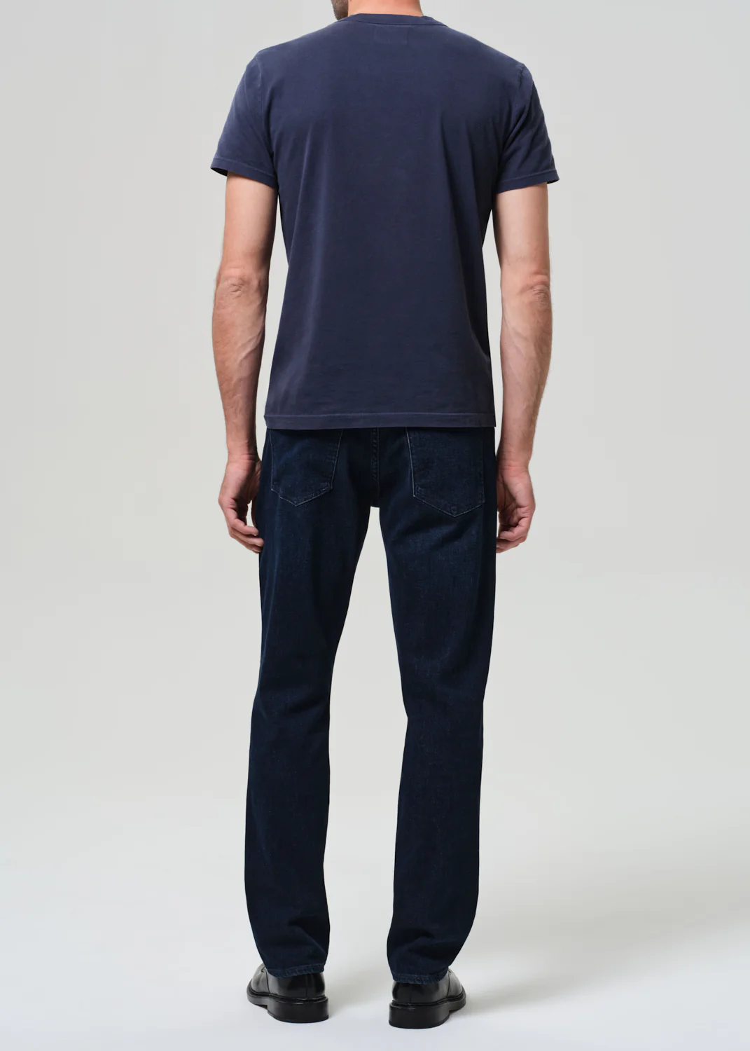 Gage Slim Straight Cashmere Denim in Dark Tint - Image 3