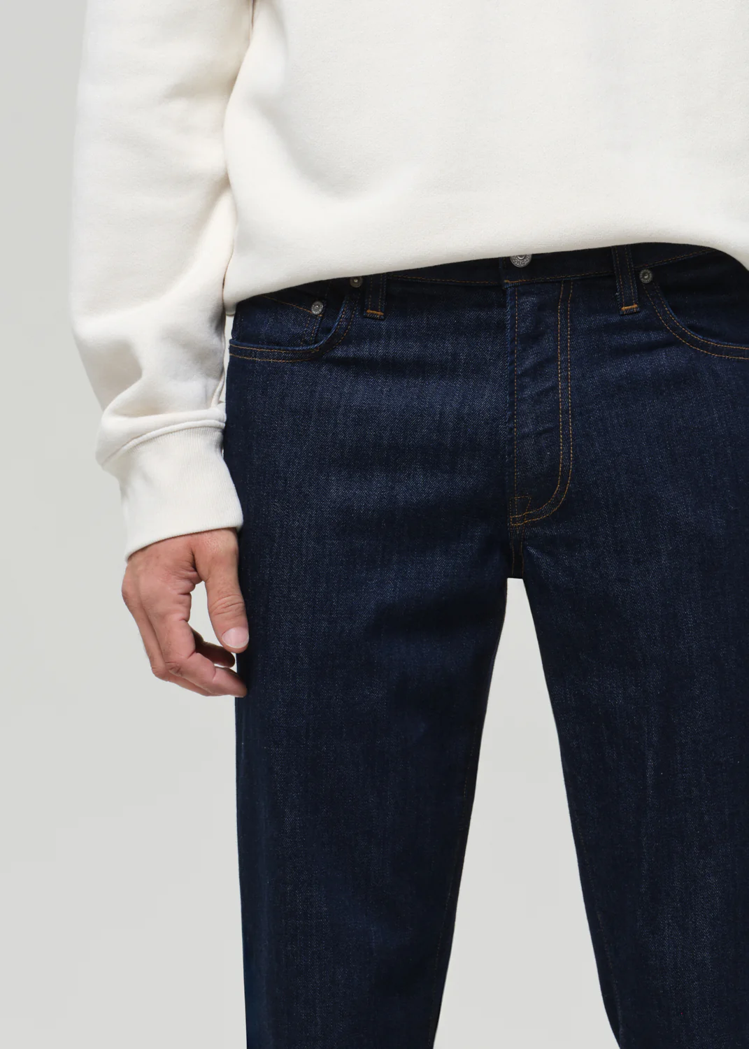 Gage Slim Straight Tropical Denim in Rinse - Image 7