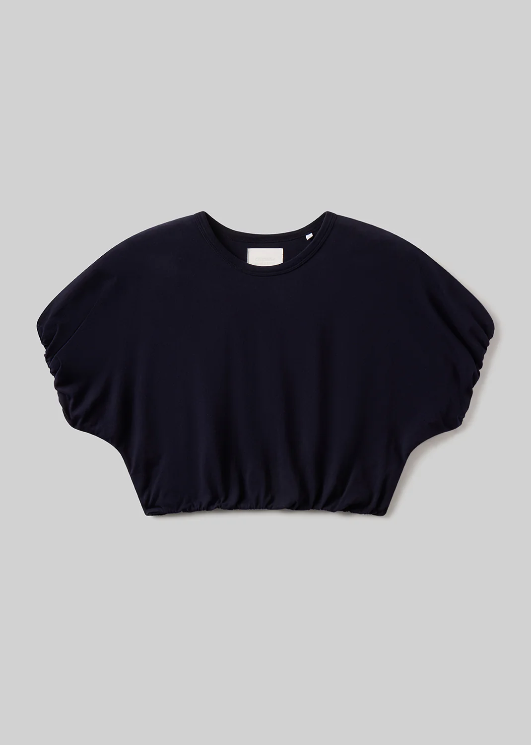 Gia Bubble Tee in Navy - Image 6