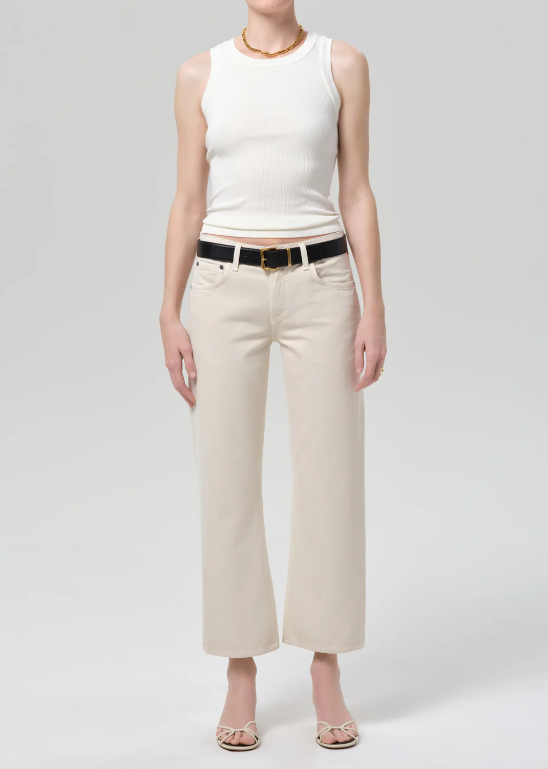 Isabel Rib Tank in Pashmina - Image 4