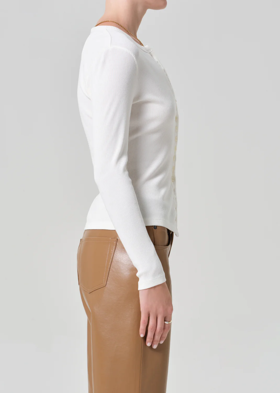 Kari Long Cardigan in Pashmina - Image 3
