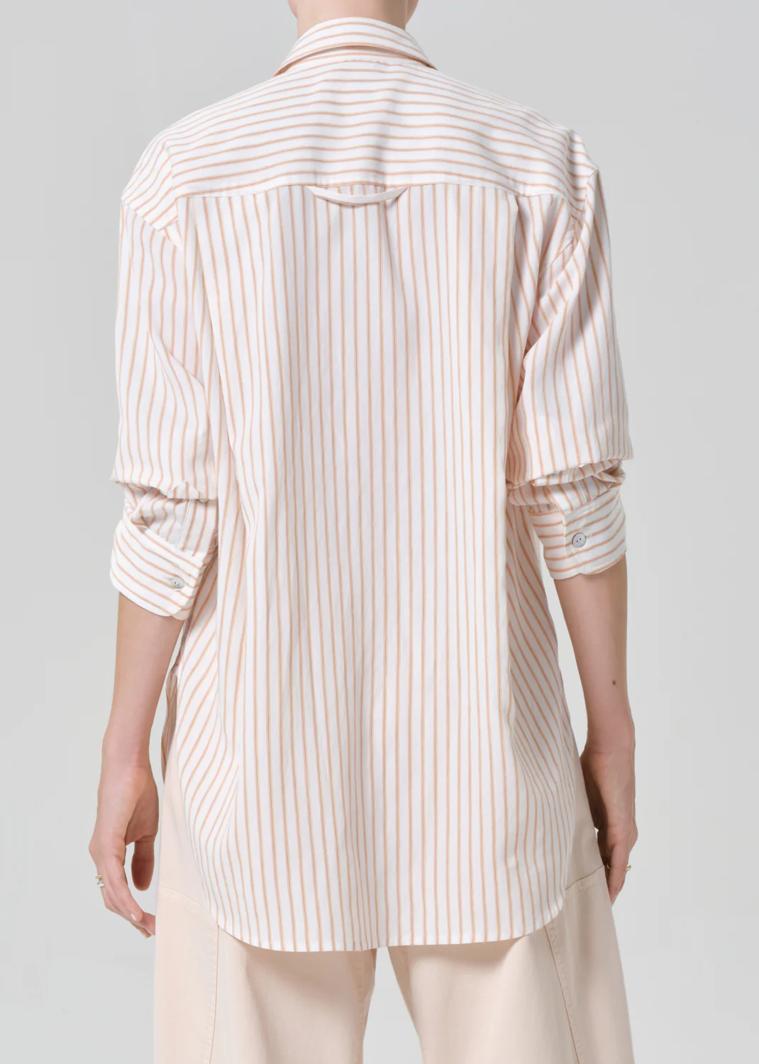 Kayla Shirt in Sherbet Stripe - Image 3