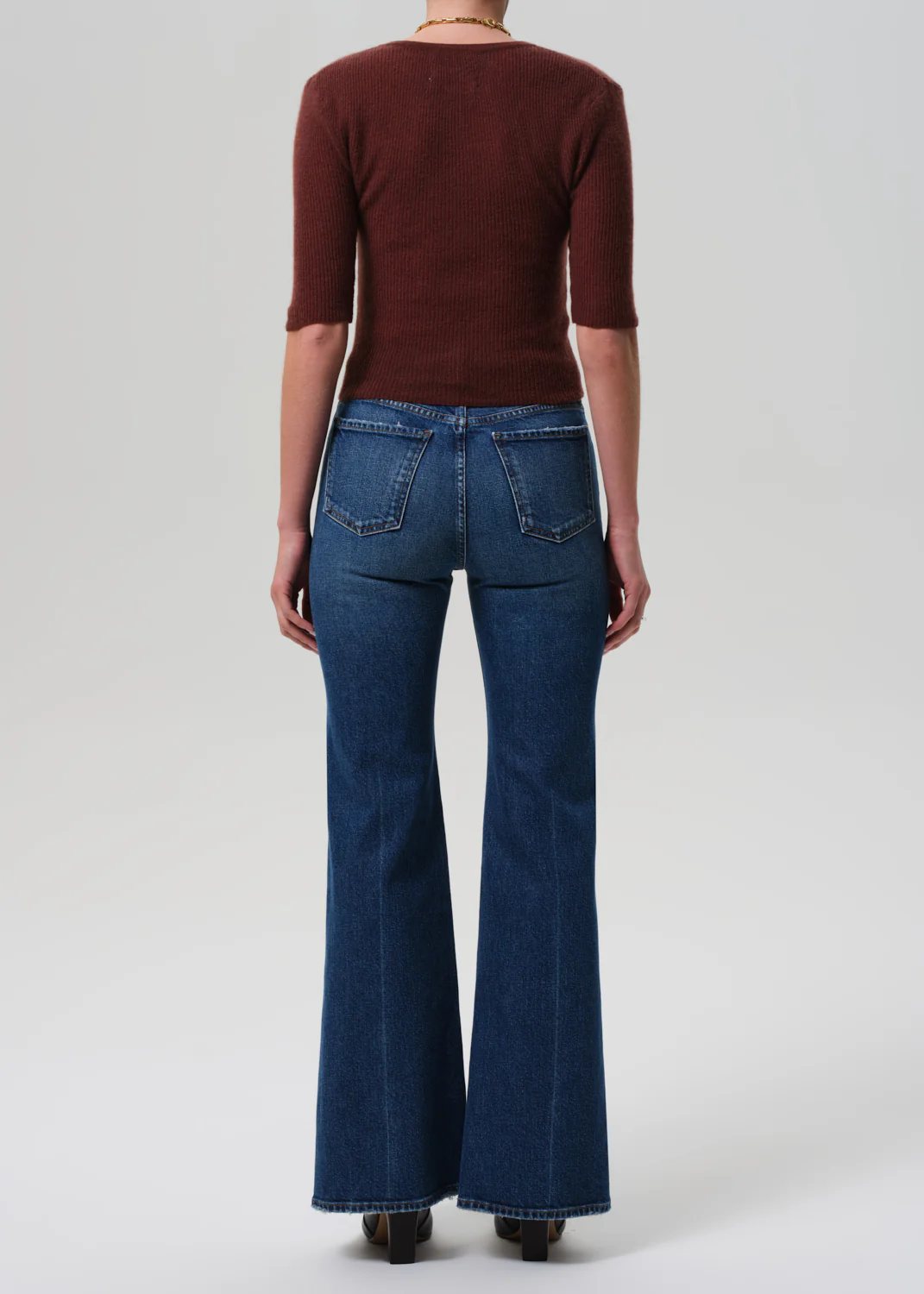 Petite Kimberly 70's Flare in Cruise - Image 2