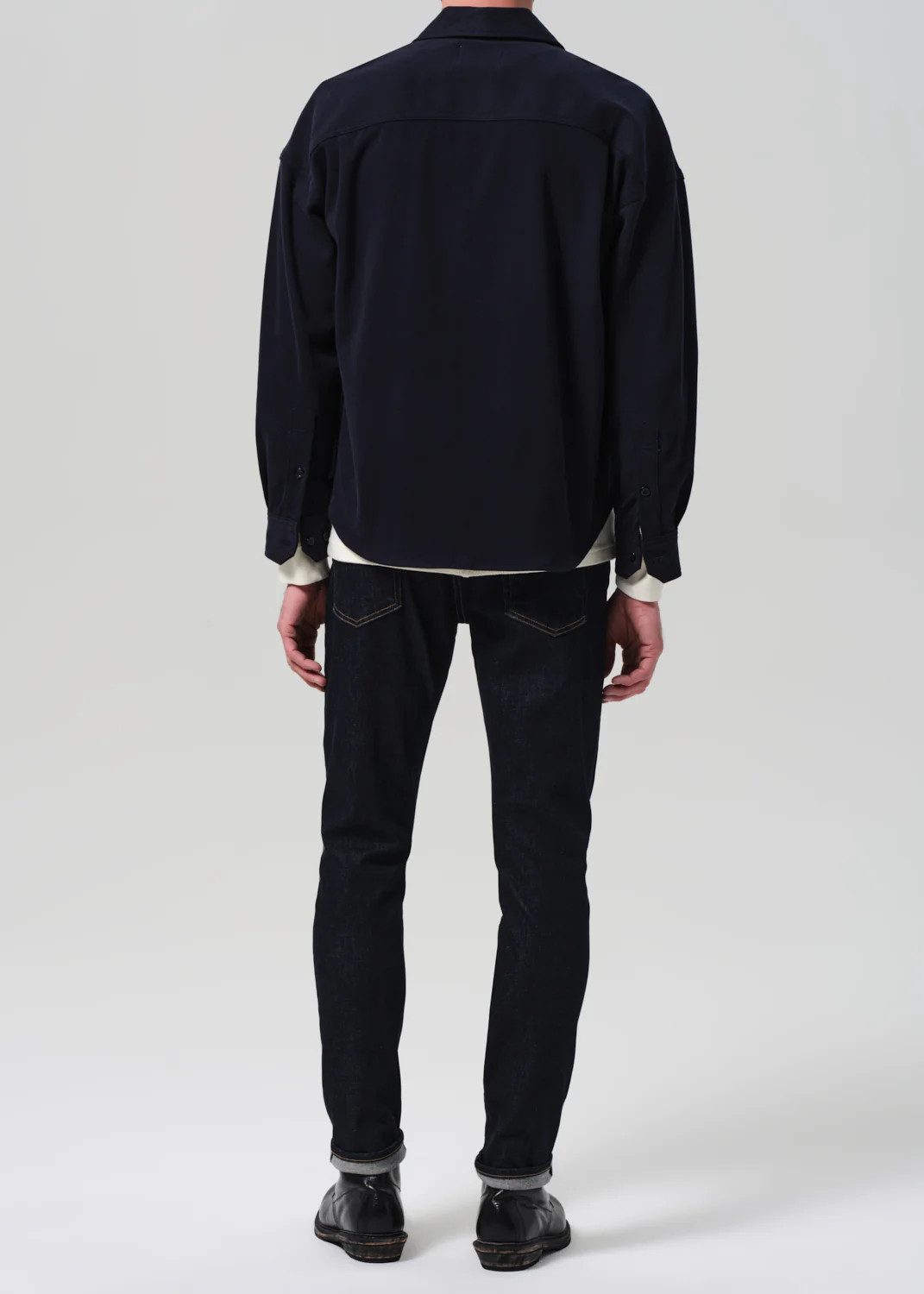 London Tapered Slim Archive in Amaro - Image 3