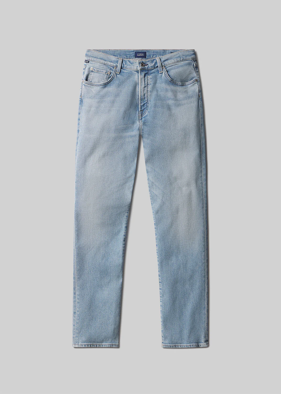 London Tapered Slim Perform in Light Wash