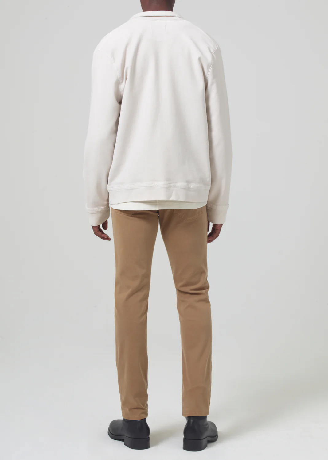 London Tapered Slim Brushed Sateen in Tonnarelli - Image 3