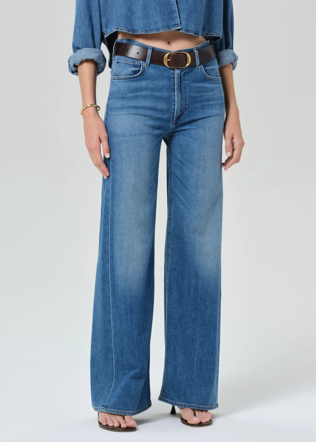 Lyra Long Wide Leg in Lennox - Image 4
