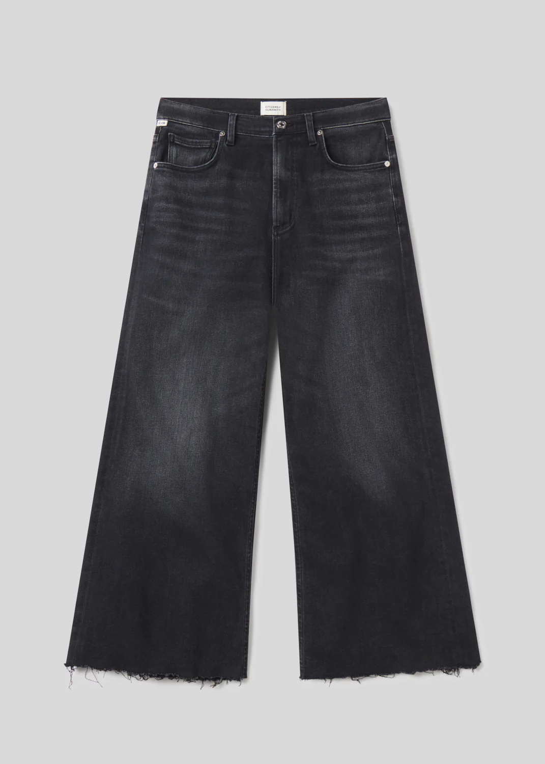 Lyra Wide Leg Crop Raw Hem in Medallion - Image 6